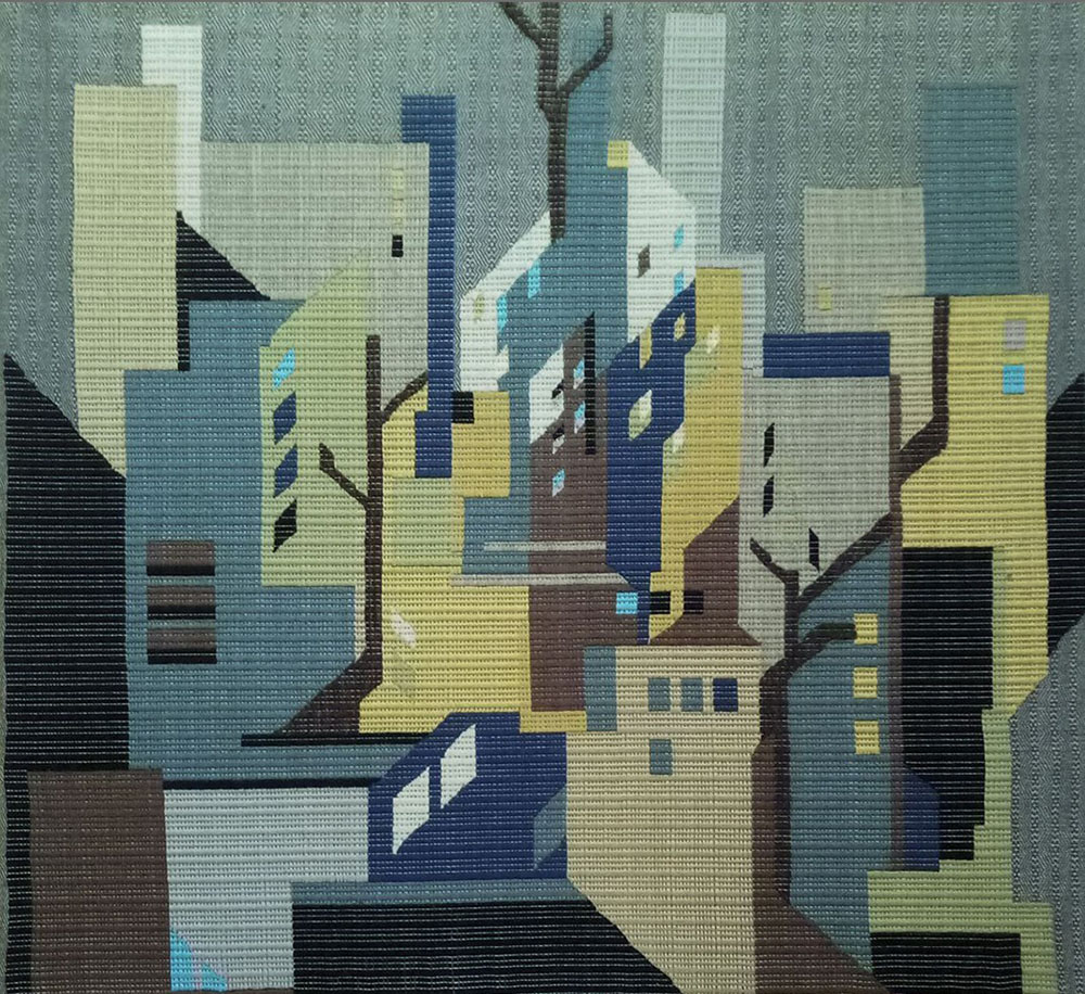 Л. Пономаренко. «І прийде весна...». 2020. Вовна, бавовна, авторська техніка